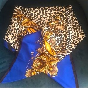 New Versace 100% silk scarf. 90x90
